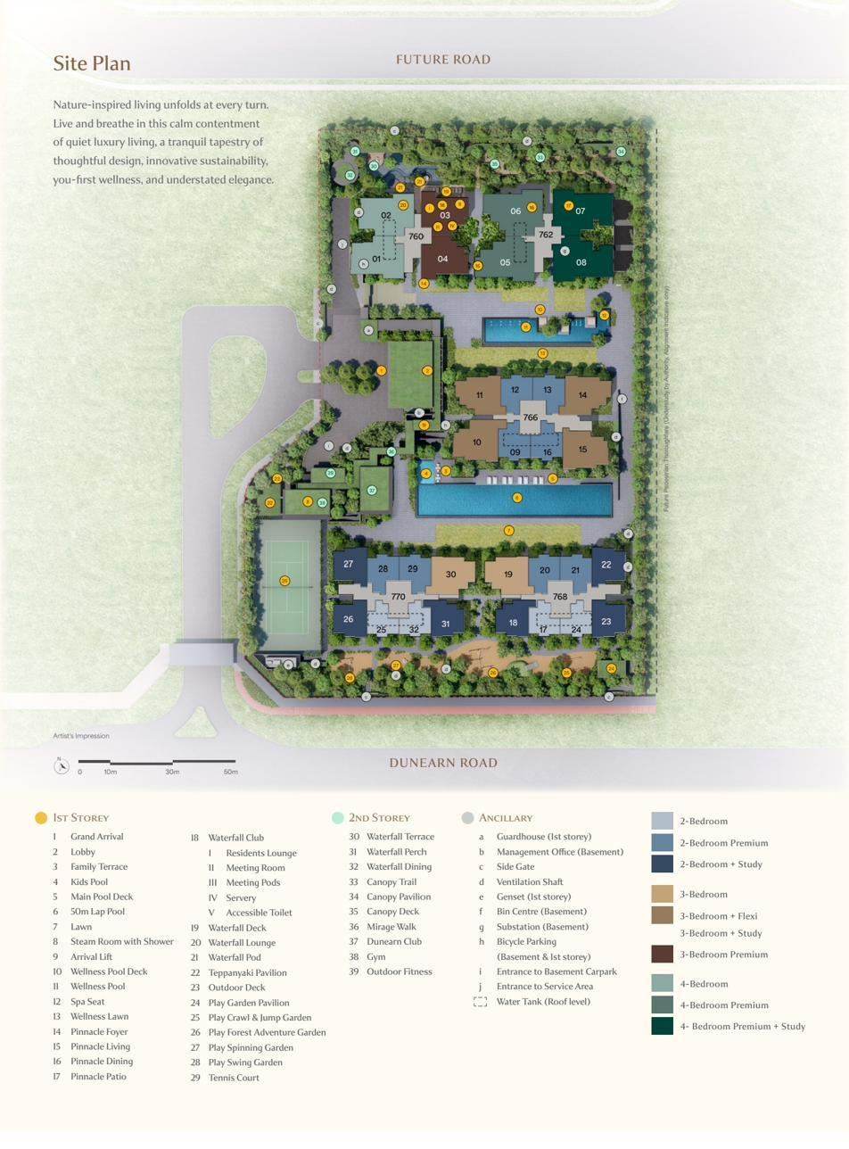 Dunearn Club exclusive residents clubhouse facility